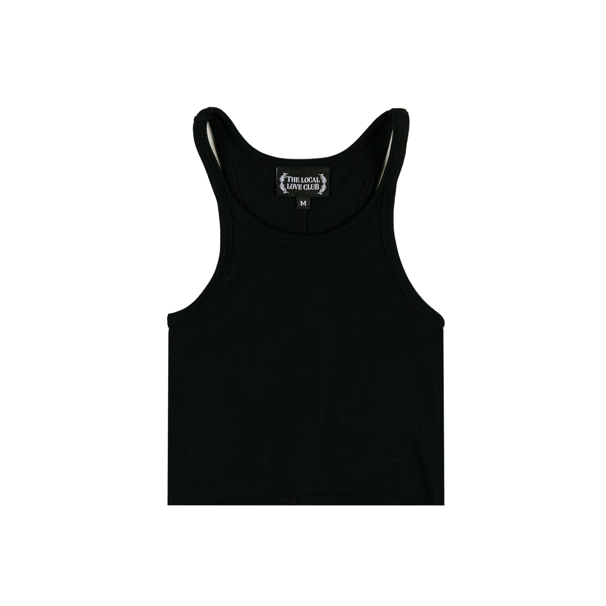 STRAPPY TANK IN BLACK – The Local Love Club