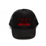 Load image into Gallery viewer, LOVE MORE TRUCKER HAT
