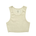 Load image into Gallery viewer, LOVER&#39;S UNIFORM TANK IN IVORY
