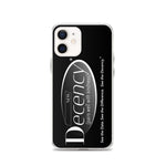 Load image into Gallery viewer, DECENCY PHONE CASE IN BLACK
