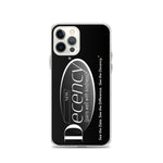 Load image into Gallery viewer, DECENCY PHONE CASE IN BLACK
